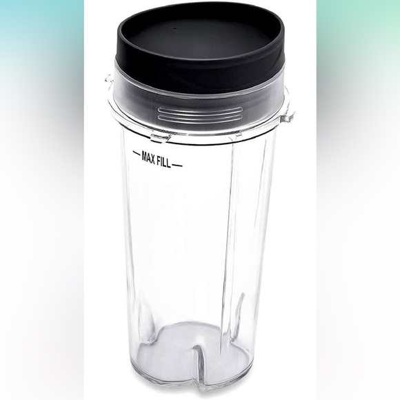 Universal 16 OZ Blender Flip Top to-go Seal Cup Lid Replacement Cups - Picture 2 of 11